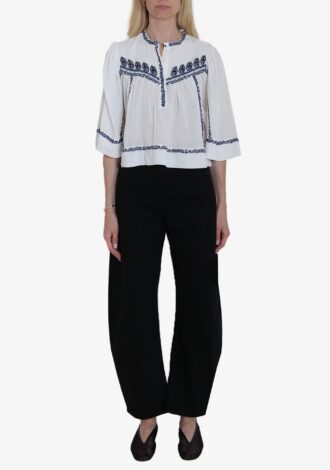 Juline Embroidered Top