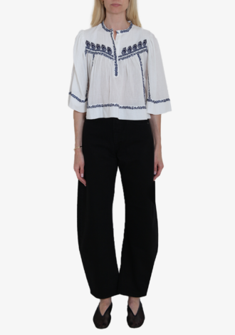 Juline Embroidered Top
