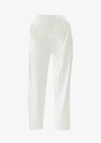 Grace Mid-Rise Pull-On Pant Off-White