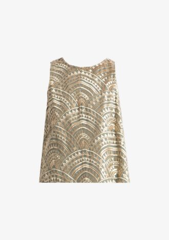 New Triangle Sleeveless Top