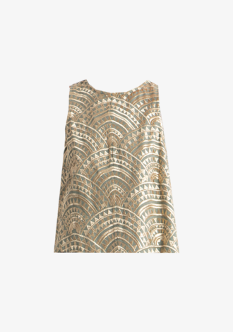 New Triangle Sleeveless Top