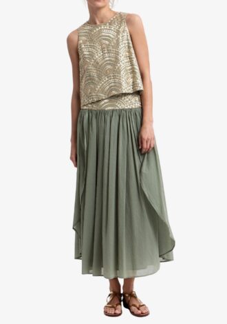 New Triangle Sleeveless Top