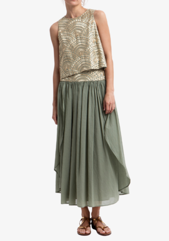 New Triangle Sleeveless Top