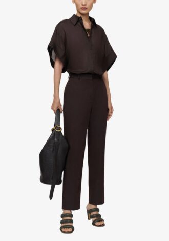 Justi Ramie Voile Shirt