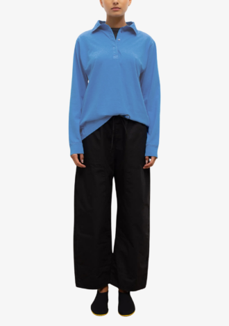 Margo Long Sleeve Polo Blueuet