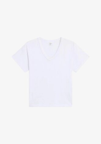 Margo V Neck White