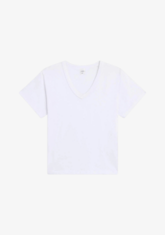 Margo V Neck White