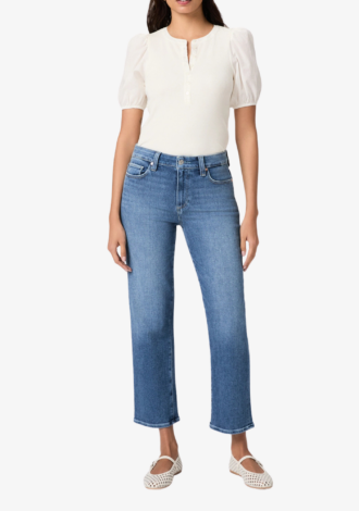 Mason Ankle Straight Jean In Monaco Mist