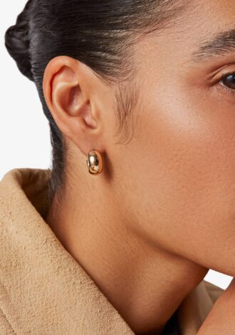 Mini Tome Hoops Gold