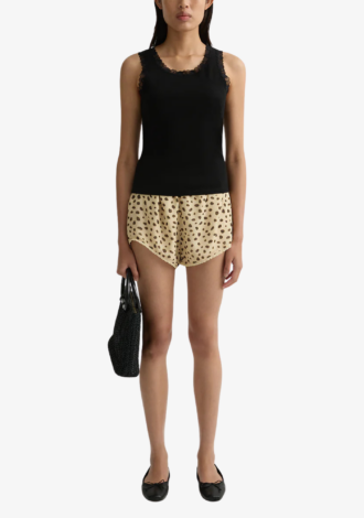 Priscilla Cheetah Short