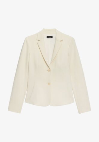 Fitted Blazer In Admiral Crepe
