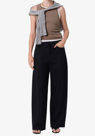 Isabel Rib Tank Cocoa