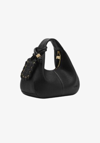 Black Mini Hobo Bag