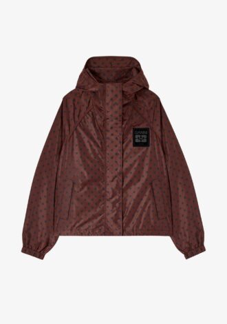 Printed Flyweight Nylon Jacket