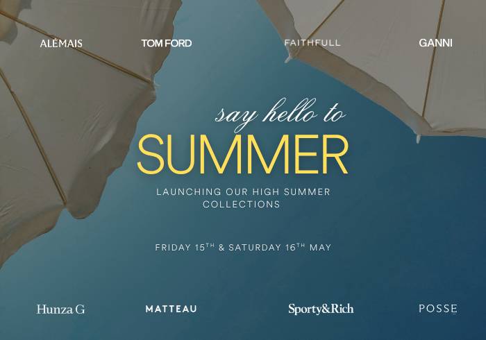 JOIN US IN CELEBRATING THE START OF SUMMER