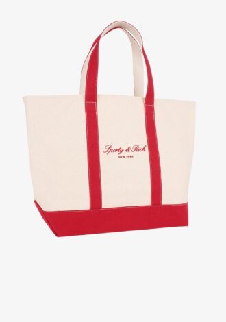 Signature NY Logo Large Tote Natural
