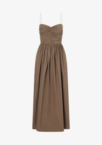 Gathered Bodice Dress