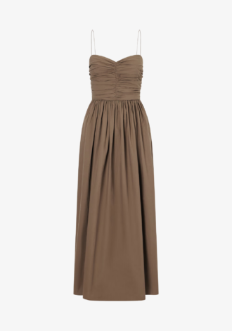 Gathered Bodice Dress