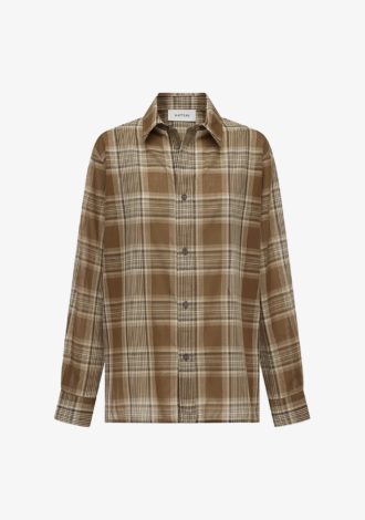 Voile Plaid Shirt