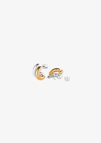 Mini Florence Earrings Two Tone