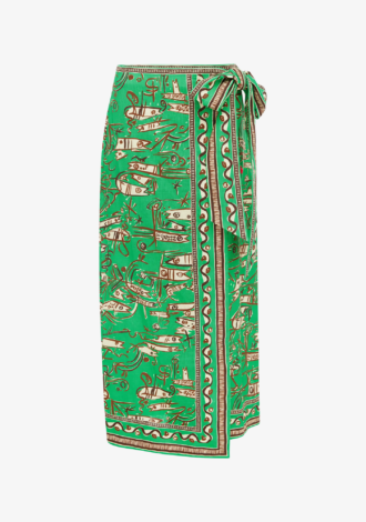 Fish Sticks Sarong Skirt