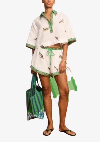 Wanda Embroidered Short