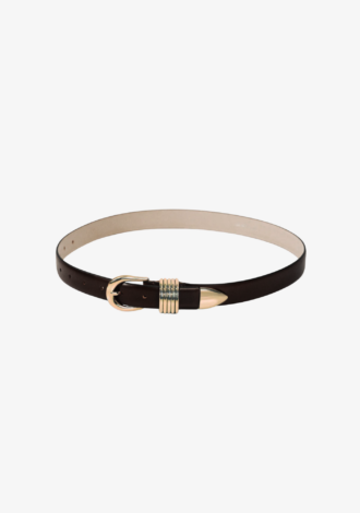 Hollyhock Leather Deep Brown