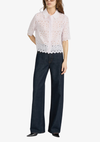 The Paisley Eyelet Shirt