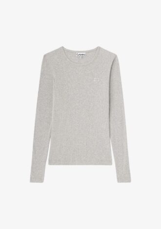 Rib Long-sleeve Top Paloma