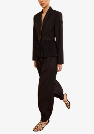 Greta Pleated Blazer