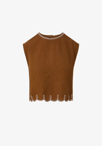 Kessan Linen Top