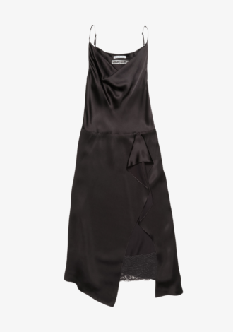 Dinouka Shiny Satin Slip Dress