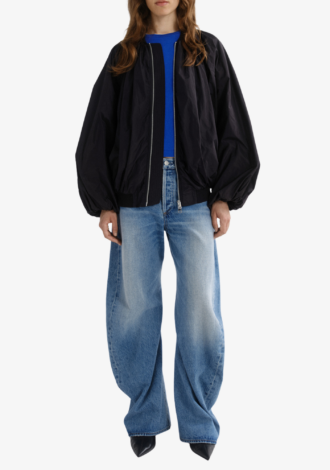 Raffi Bomber Jacket In Black
