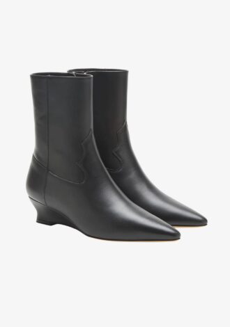 Camille Boot Black Leather