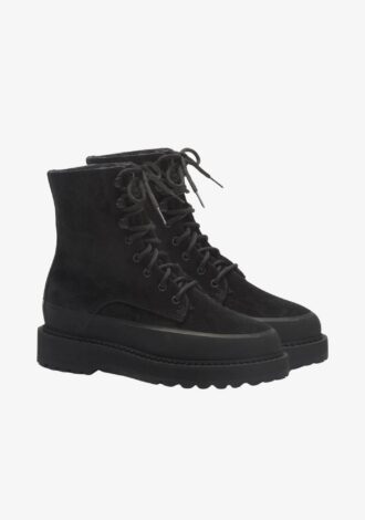 Dolomite Boot Black Suede