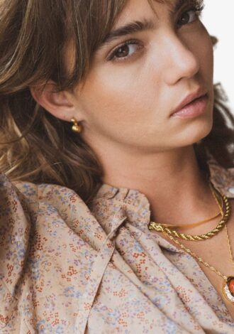 Drop of Gold Earrings