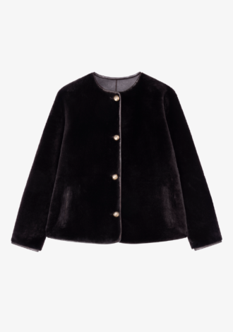 Gloria Reversable Shearling Jacket
