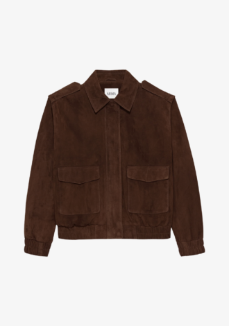 Halti Suede Bomber Jacket