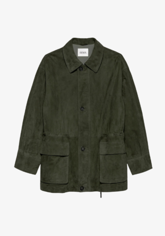Maeve Suede Field Jacket