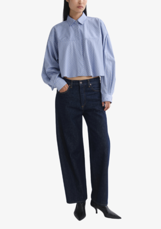 Agnes Shirt in Meyer Stripe