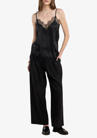 Beverly Silk Lace Camisole