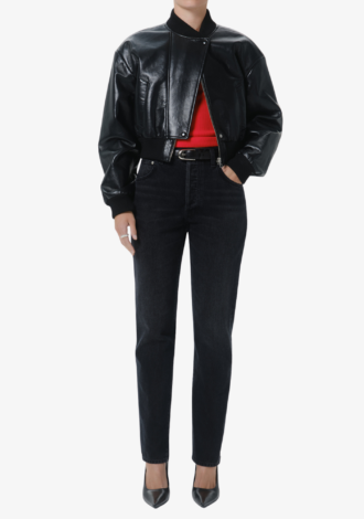 90’s French High Rise Straight In Andreas