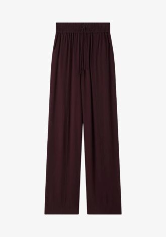 Dee Crepe Trousers Mahogany – 12