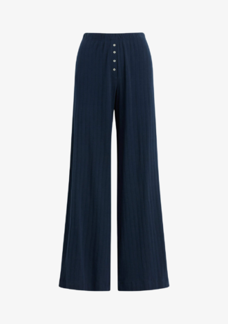 Pointelle Boxer Pant Midnight Mélange