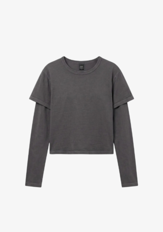 Margo Layered Long Sleeve Slate