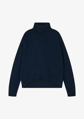 Cashmere Oversized Roll Neck Jumper