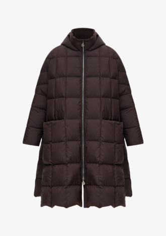 Pyramide Coat Micro Brown