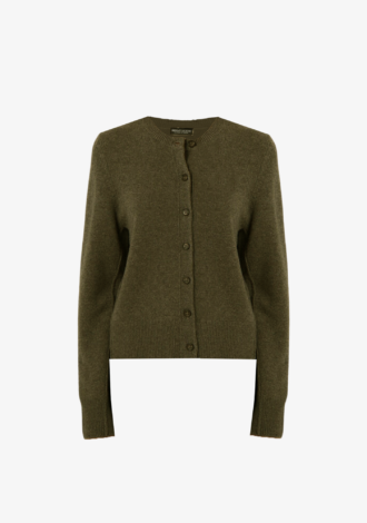 Ribbed Seam Cardigan