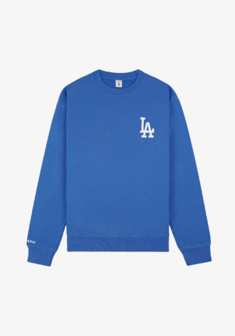 LA Serif Crewneck Team Blue/White