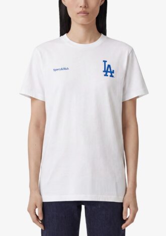 Dodgers Serif T-Shirt White
